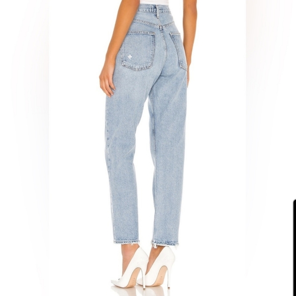AGOLDE 90s Straight Distressed Jeans 24 - Picture 7 of 7